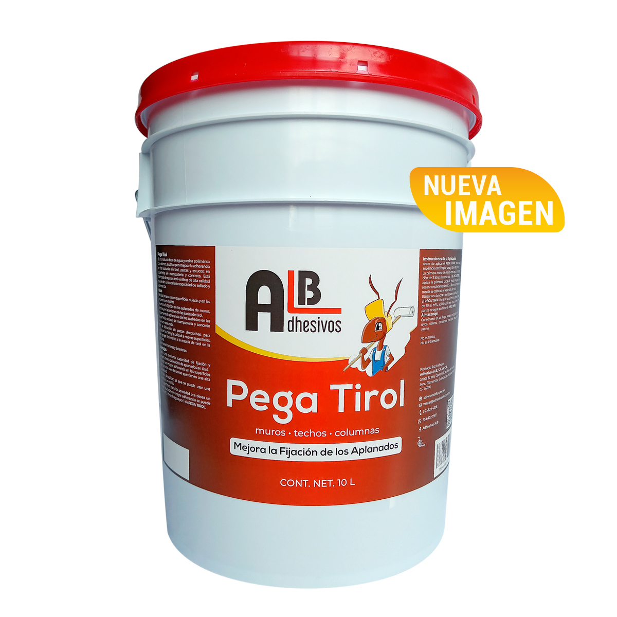 pega tirol cubeta 10L