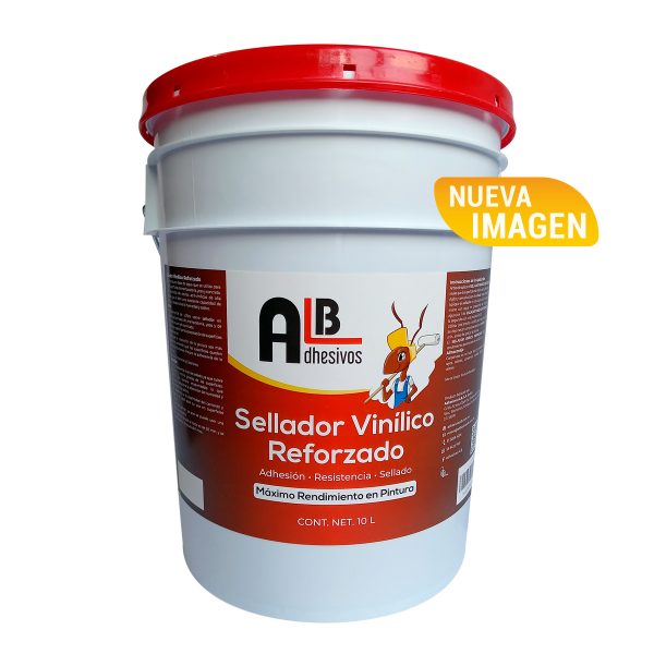 sellador vinilico reforzado cubeta 10L