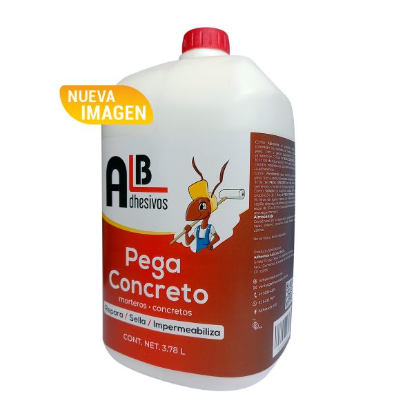 pega concreto galon